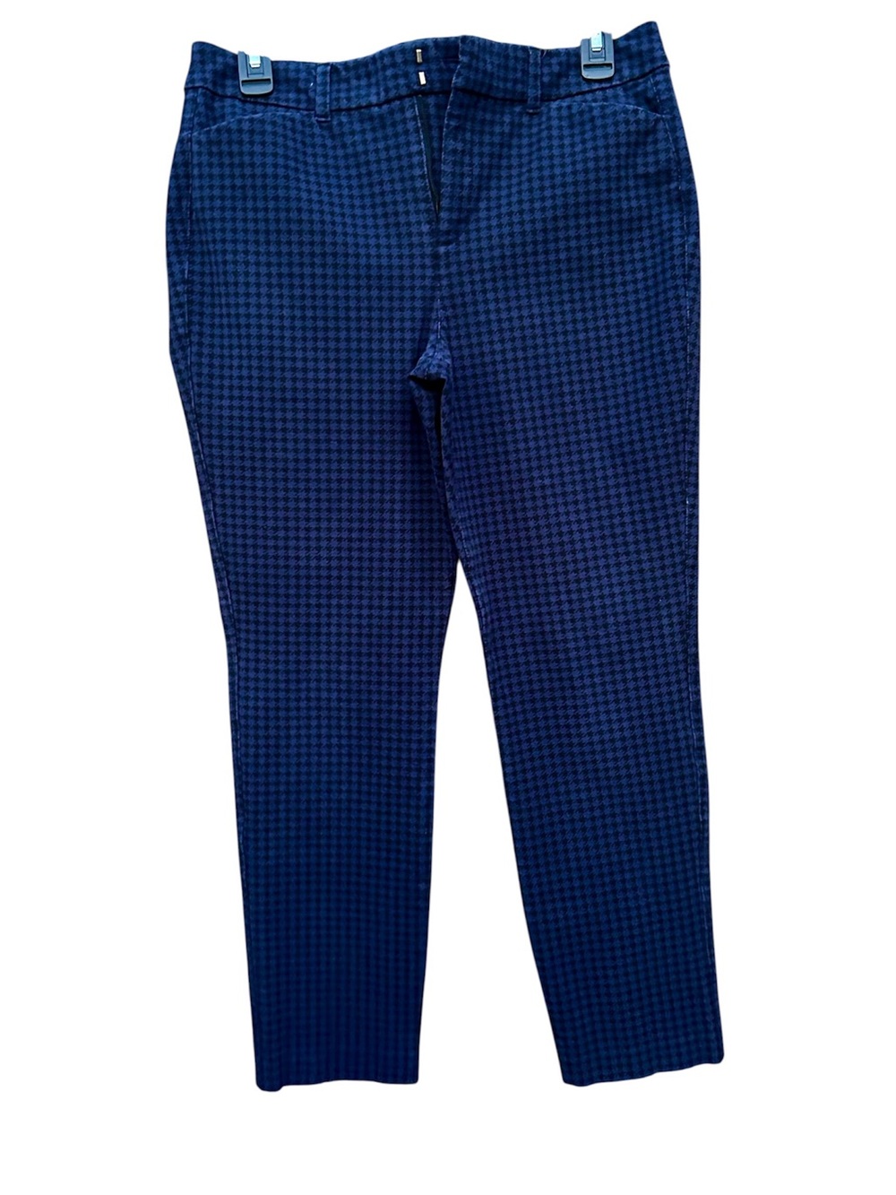 Old Navy Pixie Ankle Pants Houndstooth Print Secret Slim Sz.8